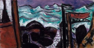 Petite Mer Orageuse - Max Beckmann