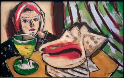Nature morte avec grande coquille - Max Beckmann
