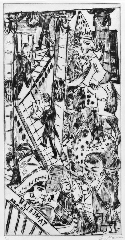 Tamerlan - Max Beckmann