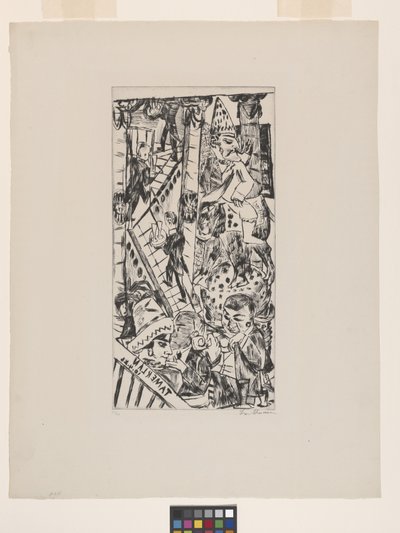 Tamerlan - Max Beckmann