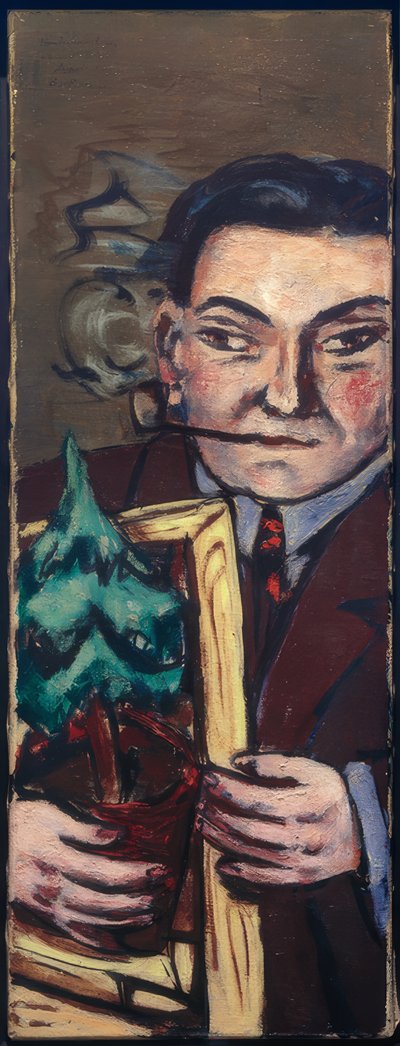 Tannenbaum va à New York. Portrait de Herbert Tannenbaum - Max Beckmann