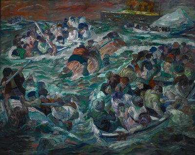 Le naufrage du Titanic - Max Beckmann