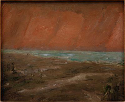Soirée trouble à la mer - Max Beckmann