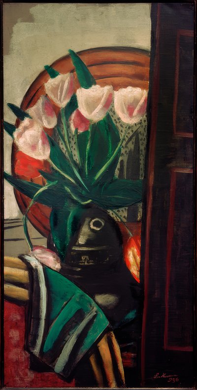 Nature morte aux tulipes - Max Beckmann