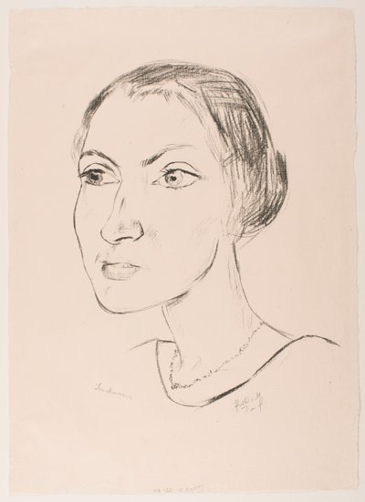 Femme au collier (Mme Parcus) - Max Beckmann