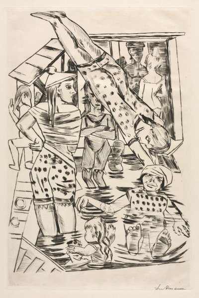 Bain de femmes - Max Beckmann
