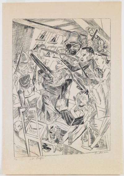 plaque 10 : Les derniers - Max Beckmann