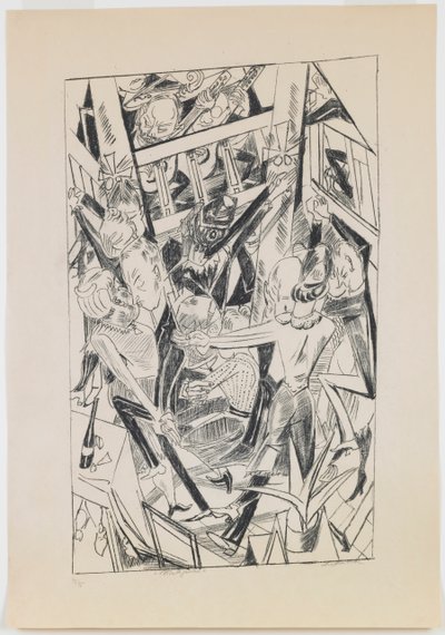 planche 8 : Malepartus - Max Beckmann