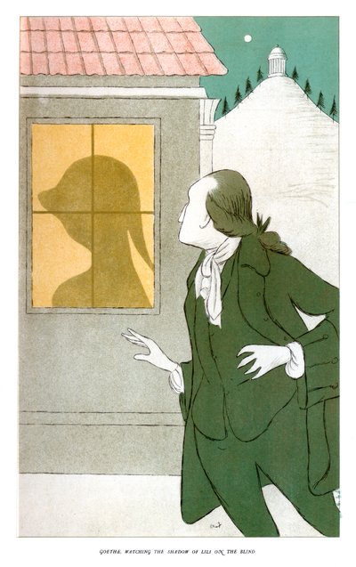 Goethe regardant l