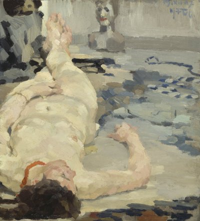 Nu couché - Max Feldbauer