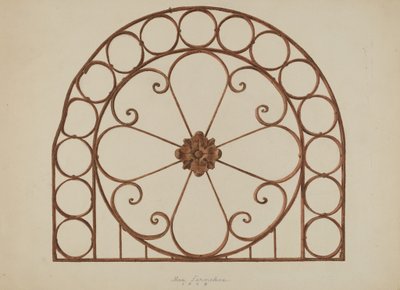 Grille en Arc, 1938 - Max Fernekes