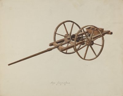 Planteur de pommes de terre modèle, 1938 - Max Fernekes
