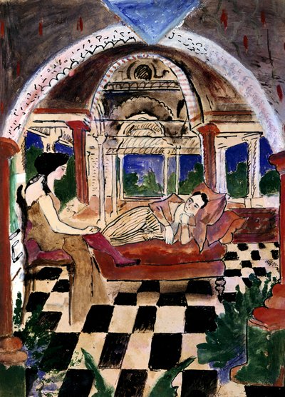 Apollinaire et sa Muse, vers 1900-1944 - Max Jacob