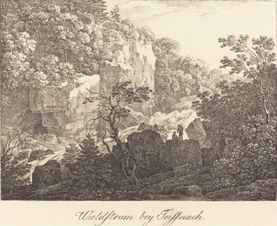 Waldstrom près de Teissnach - Max Joseph Wagenbauer