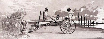 Cupidon, la Mort et Au-delà - Max Klinger