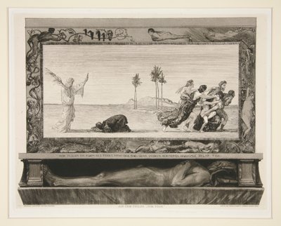 La mort le sauveur, de Vom Tode (Sur la mort) - Max Klinger