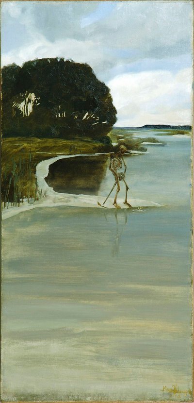 La mort urinant - Max Klinger