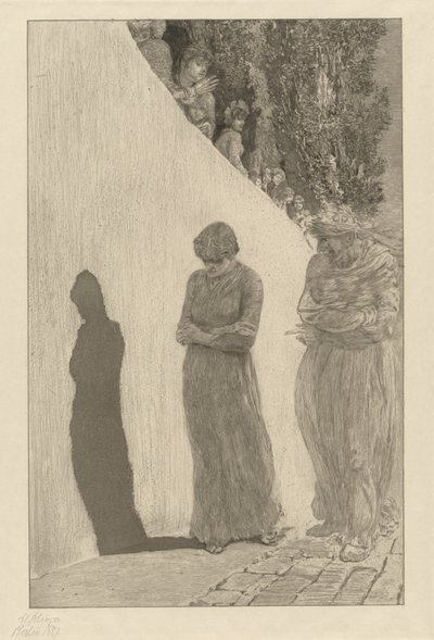 Disgrâce Schande: pl. 9 - Max Klinger