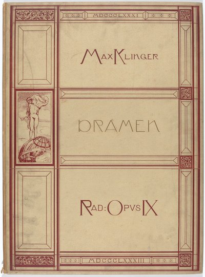 Dramen: VI Motive in X Blättern. Radierungen Opus IX - Max Klinger