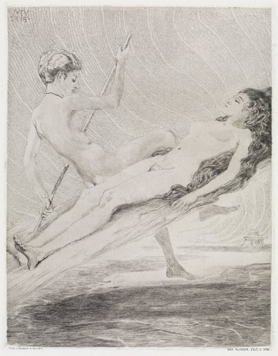 Fin (Tente, Opus XIV, 2e partie, n° 46) - Max Klinger