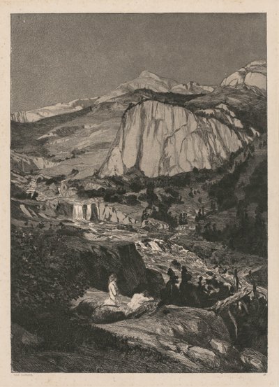 Intermezzo : Nuit au clair de lune Opus IV, 5, 1881 - Max Klinger