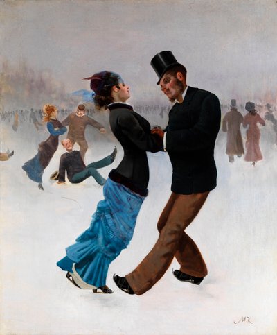 Les patineurs - Max Klinger