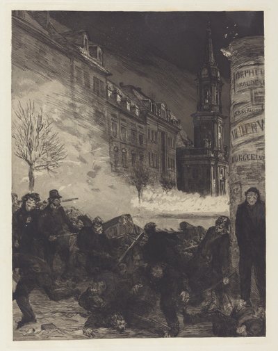 Märztage II - Max Klinger