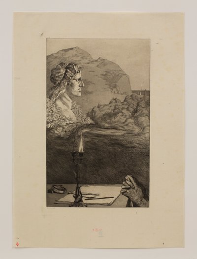 Dédicace du peintre (Invocation) - Max Klinger