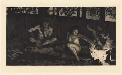 Préface II (Une vie, opus VIII, planche 2) - Max Klinger