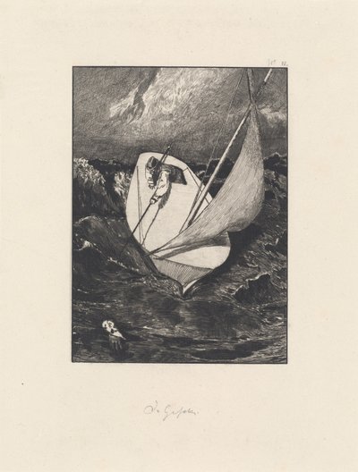 Secours Rettung, 1878-1880 - Max Klinger