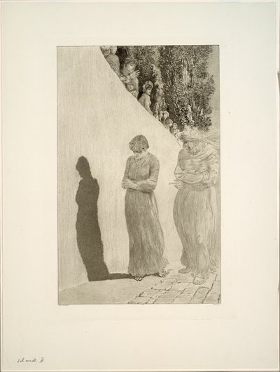Honte, planche neuf de A Love - Max Klinger
