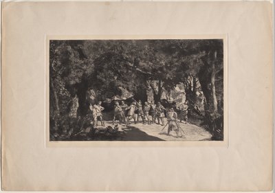 Simplicius parmi les soldats - Max Klinger