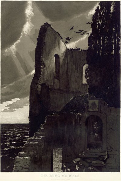 Le Château au bord de la mer - Max Klinger