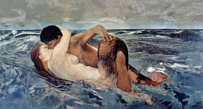 Triton et sirène - Max Klinger