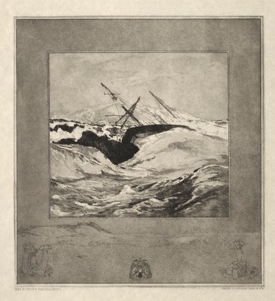 Vom Tode I, (Opus II, 1889) No. 3 - Max Klinger