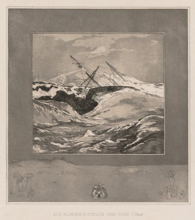 Vom Tode I Opus II, 1889, No. 3 - Max Klinger