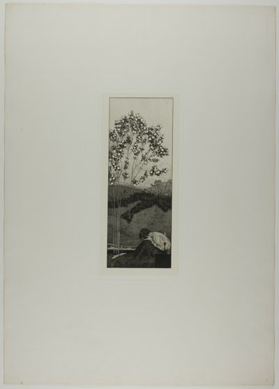 Vœux, troisième planche de A Glove - Max Klinger