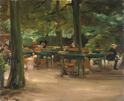 Jardin de bière, 1905 - Max Liebermann