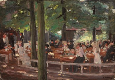 Biergarten in Laren - Max Liebermann