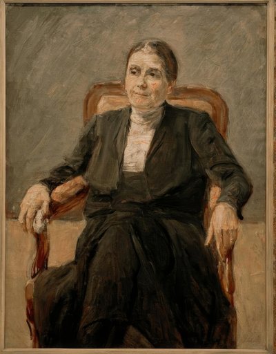 Portrait de Martha Liebermann - Max Liebermann