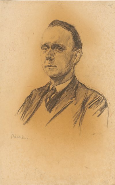 Portrait du professeur Werner Jäger - Max Liebermann