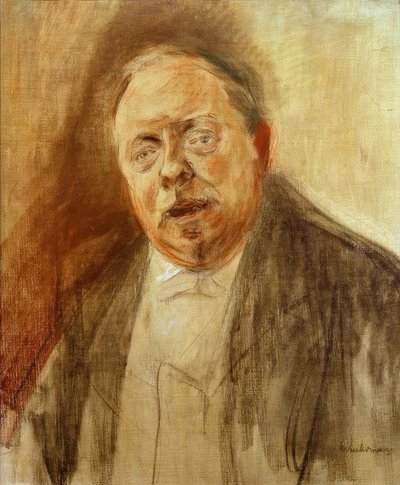 Étude de portrait du baron Alfred von Berger - Max Liebermann