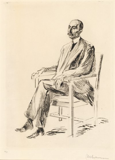 Le maire Dr Burchard - Max Liebermann