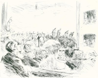 Le concert symphonique - Max Liebermann