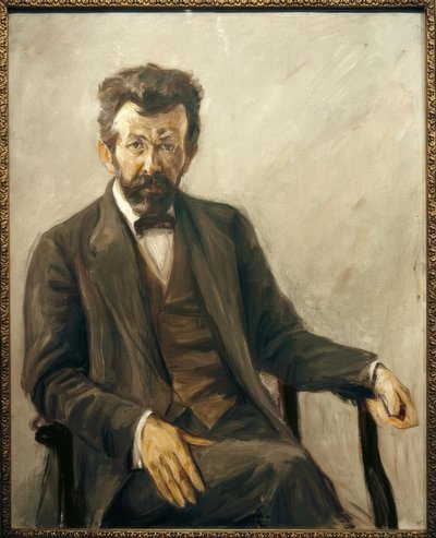Le poète Richard Dehmel - Max Liebermann