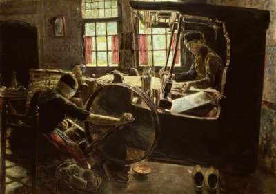 Le tisserand - Max Liebermann