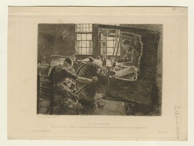 Le Tisserand - Max Liebermann