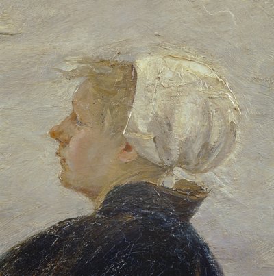 Détail de Réparation des filets, 1889 - Max Liebermann