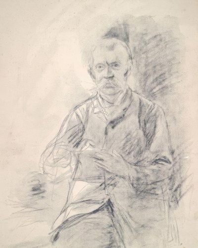 Fritz von Uhde / Lithographie de Liebermann - Max Liebermann