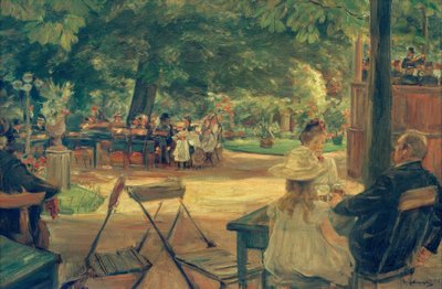 Dans les tentes - Max Liebermann
